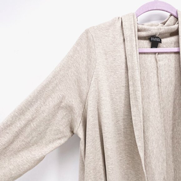 Eileen Fisher Open Front Cardigan - Picture 2 of 8